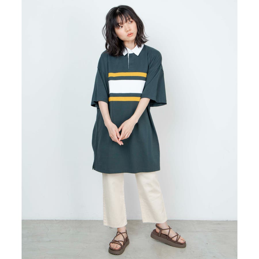 ラガーシャツワンピース[品番：WG010079712]｜WEGO【WOMEN】（ウィゴー