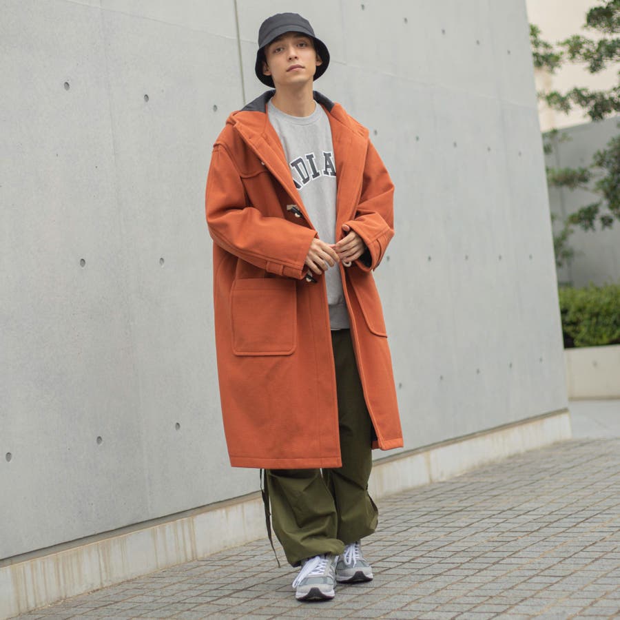 ニットメルトンダッフルコート 韓国  韓国ファッション[品番：WG010081869]｜WEGO【MEN】（ウィゴー）のメンズファッション通販｜SHOPLIST（ショップリスト）