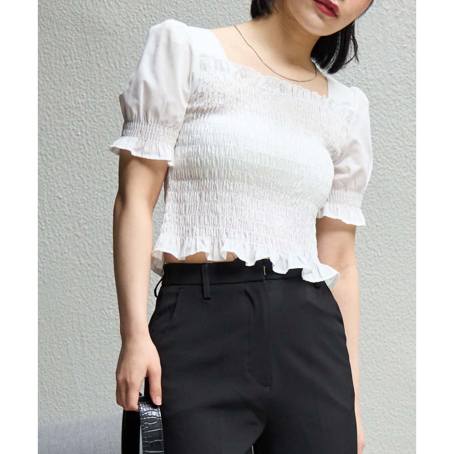 Spick & Span - 【新品タグ付】ipeker Vシャーリングショート