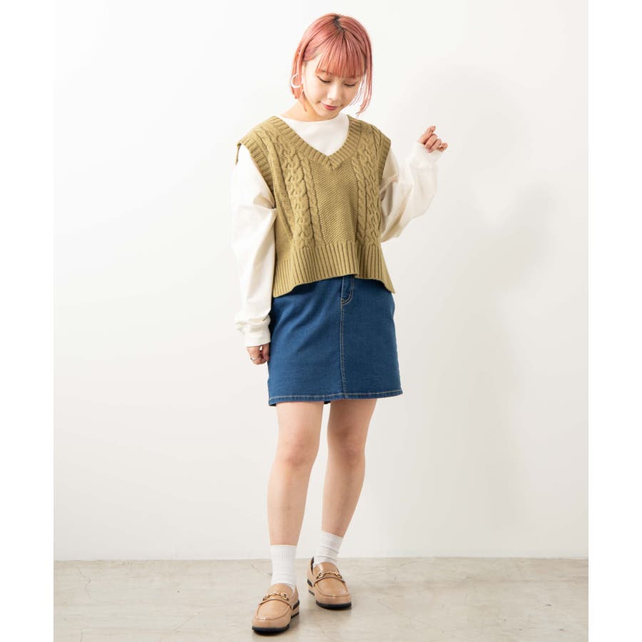 デイリーデニムタイトミニスカート Wsss12 L7957 品番 Wg Wego Women ウィゴー のレディースファッション通販 Shoplist ショップリスト