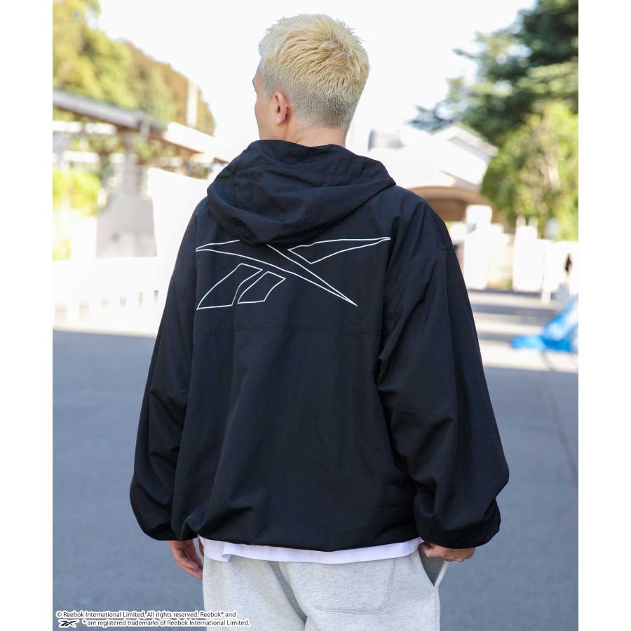 別注Reebok アノラックパーカー メンズ
