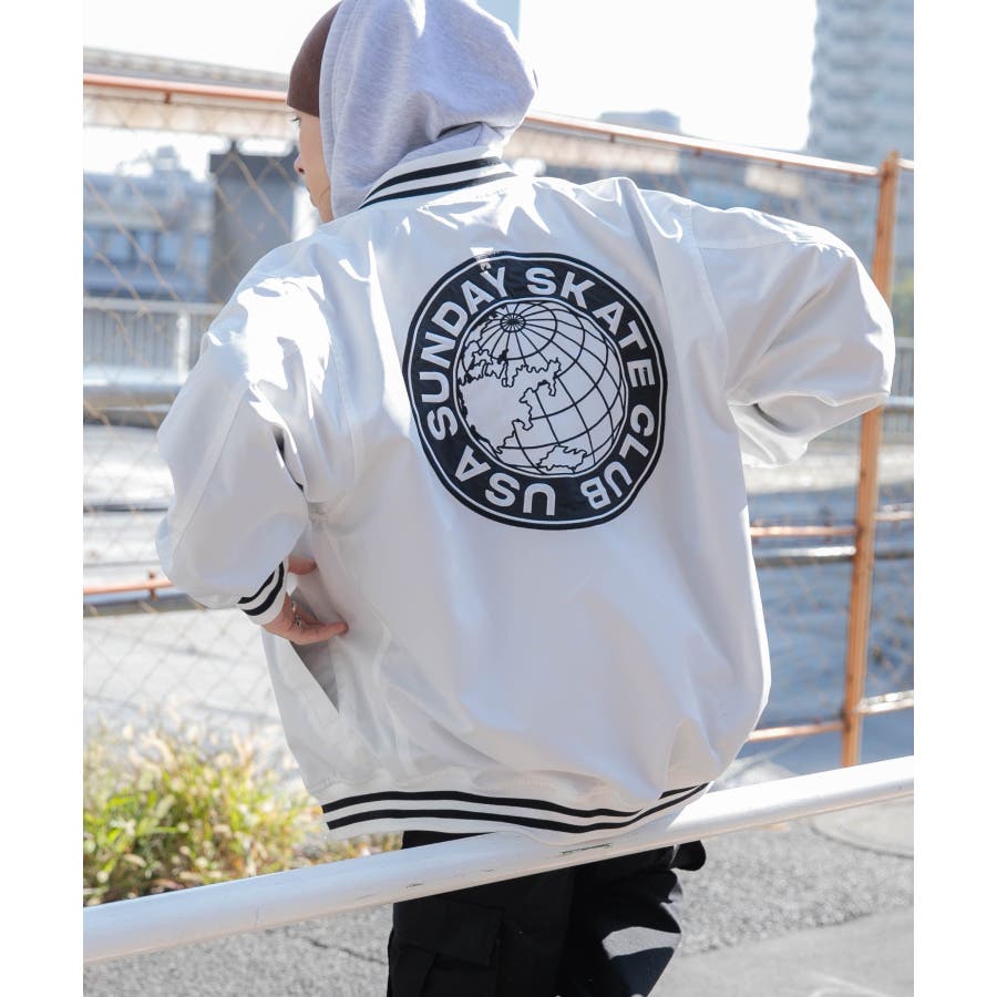 ZIPワッペンスタジャン[品番：WG010089516]｜WEGO【MEN】（ウィゴー）のメンズファッション通販｜SHOPLIST（ショップリスト）