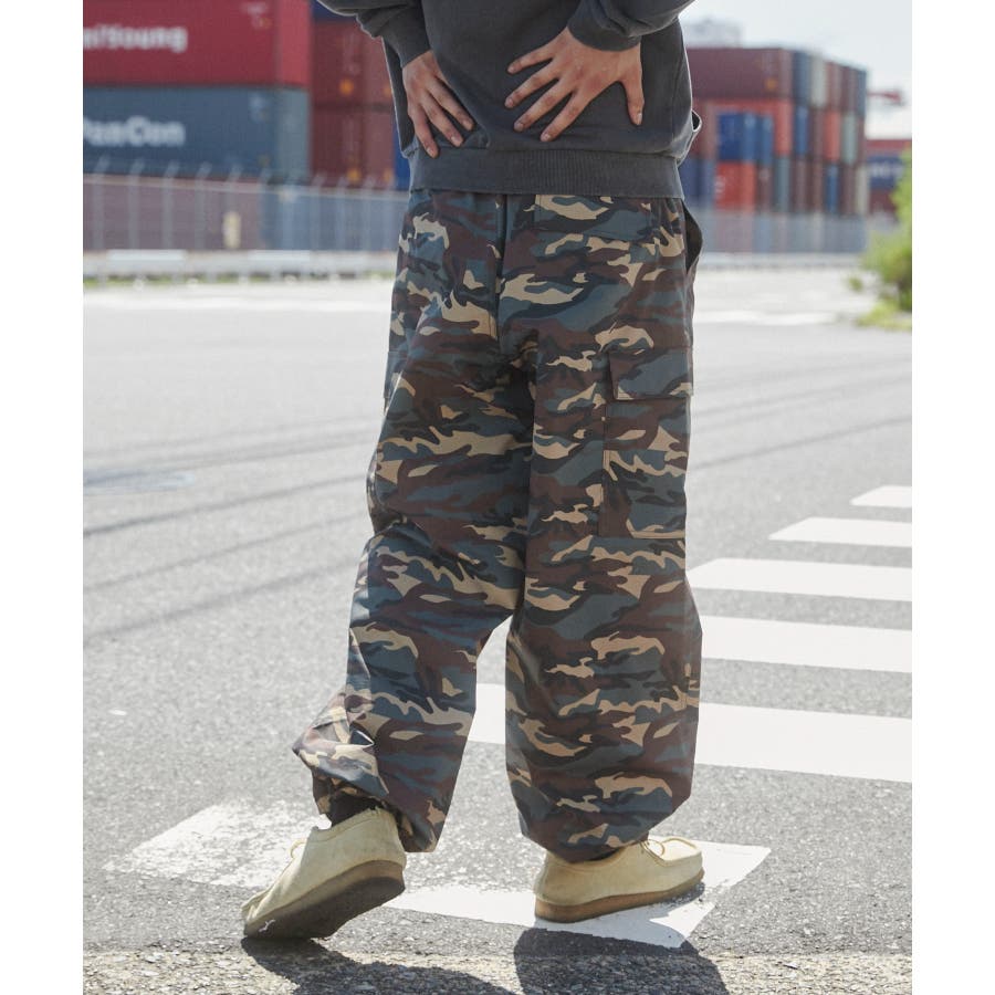 パターンイージーカーゴパンツ[品番：WG010092453]｜WEGO【MEN