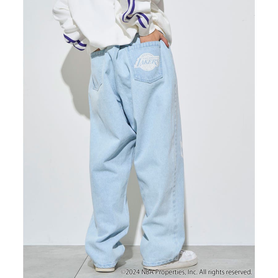 ファッションアイテム人気ランキング 別注NBAデニムパンツ[品番：WG010092742]｜WEGO【MEN パンツ