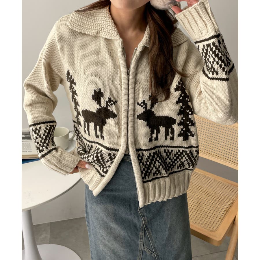最旬トレンドパンツ カウチンニット[品番：WG010092969]｜WEGO【WOMEN】（ウィゴー ジャケット・アウター