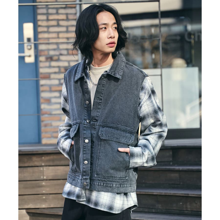 商品画像：What's up？ ナイロンベスト 4