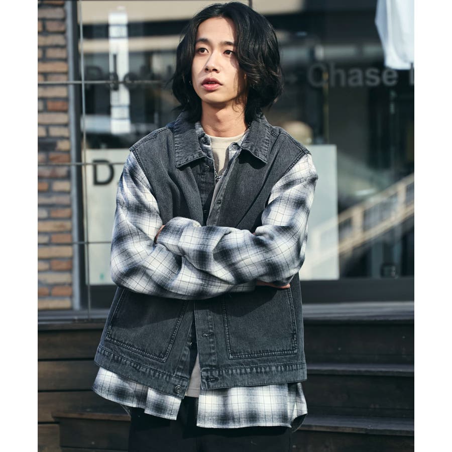 商品画像：What's up？ ナイロンベスト 4