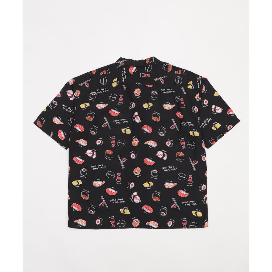 寿司柄シルクタッチシャツ(SS)[品番：WG010094860]｜WEGO【MEN