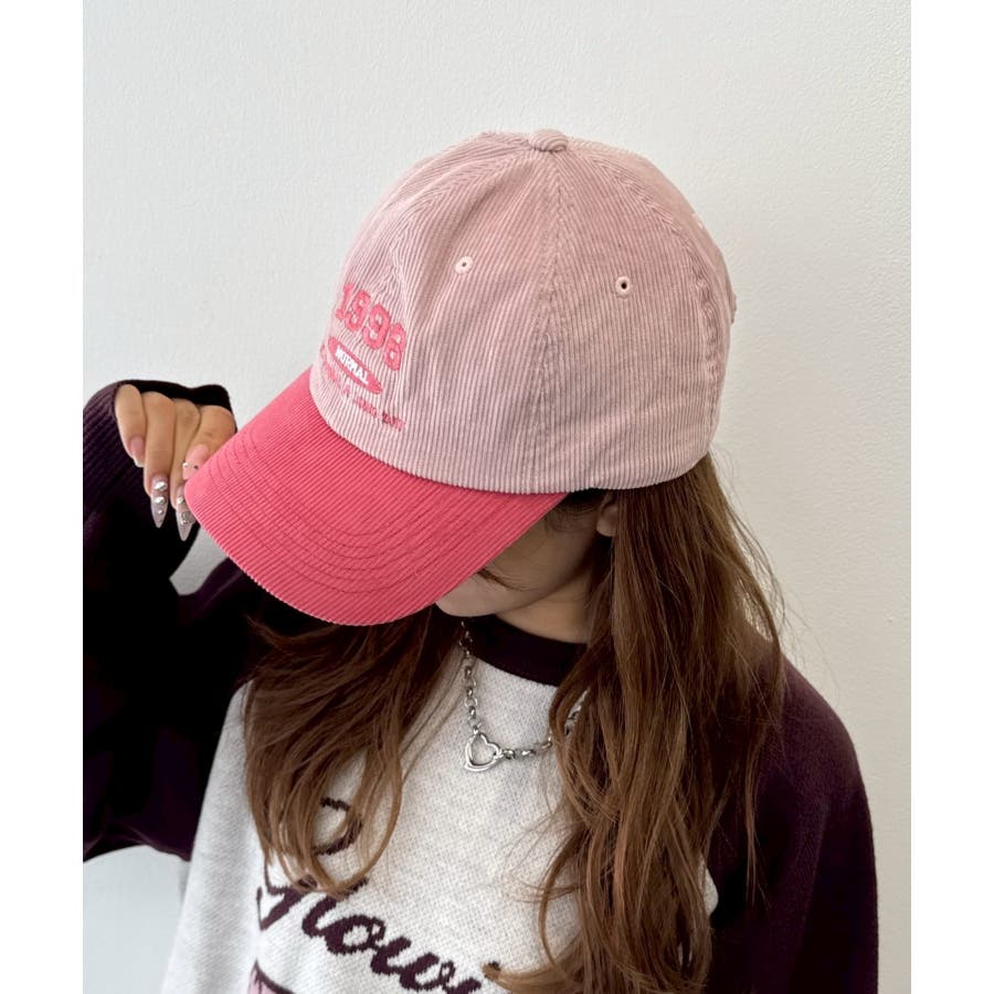 1998ロゴコーデュロイキャップ[品番：WG010096138]｜WEGO【MEN