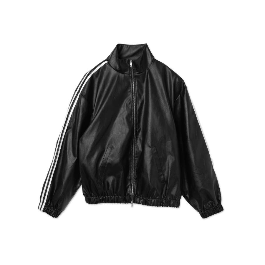 Figments】フェイクレザーオーバートラックジャケット[品番：WG010091427]｜WEGO【WOMEN】（ウィゴー ）のレディースファッション通販｜SHOPLIST（ショップリスト）