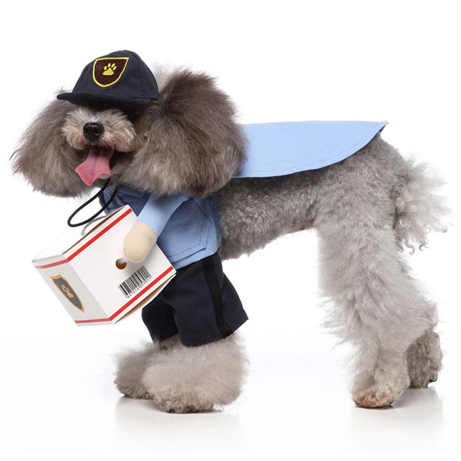 2024年レディースファッション福袋 ドッグ 犬服 コスプレ コスチューム ハロウィン 犬用 配達員 犬服・アクセサリー
