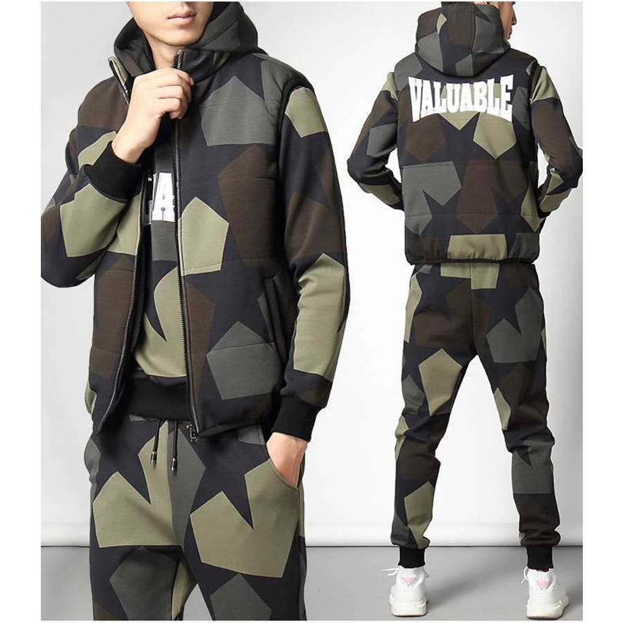 メンズ セットアップ スウェット[品番：KX000000380]｜CLARAH【MEN