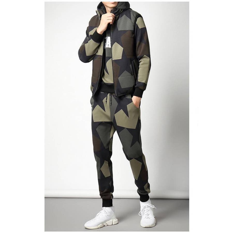 メンズ セットアップ スウェット[品番：KX000000380]｜CLARAH【MEN