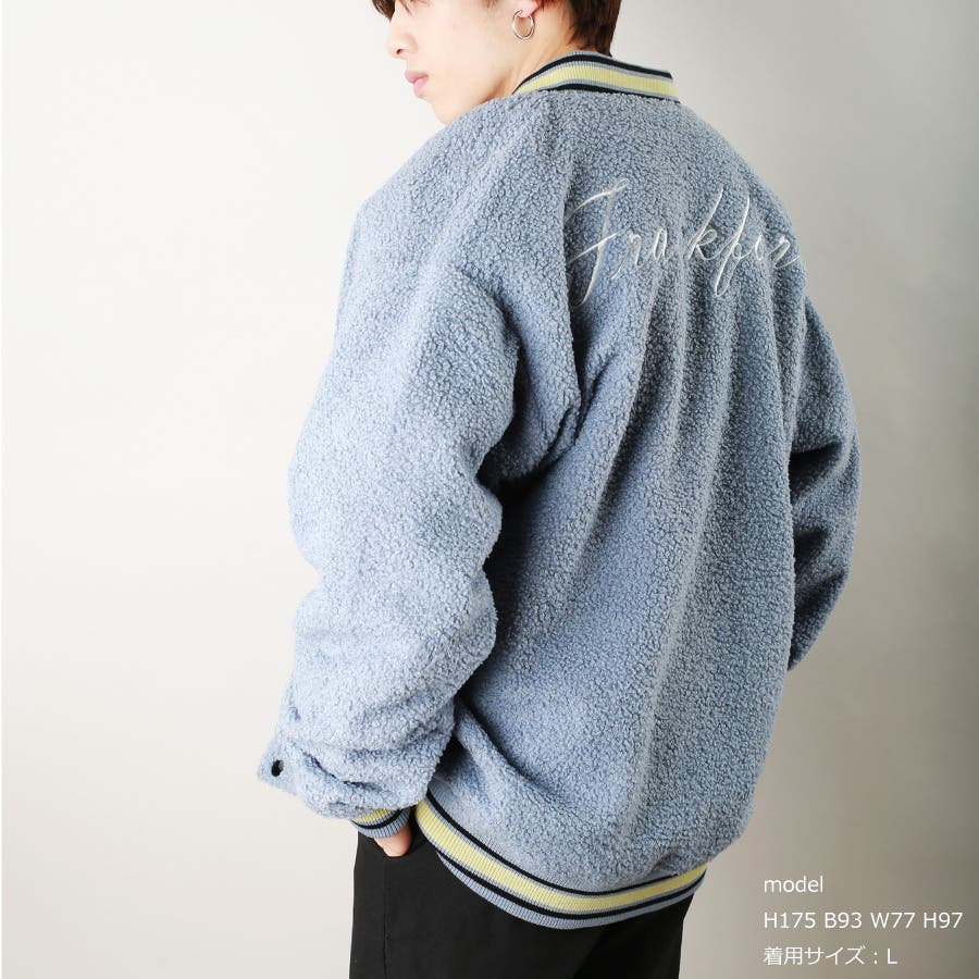 UNISEX フェイクボアスタジャン – BUNNY APARTMENT