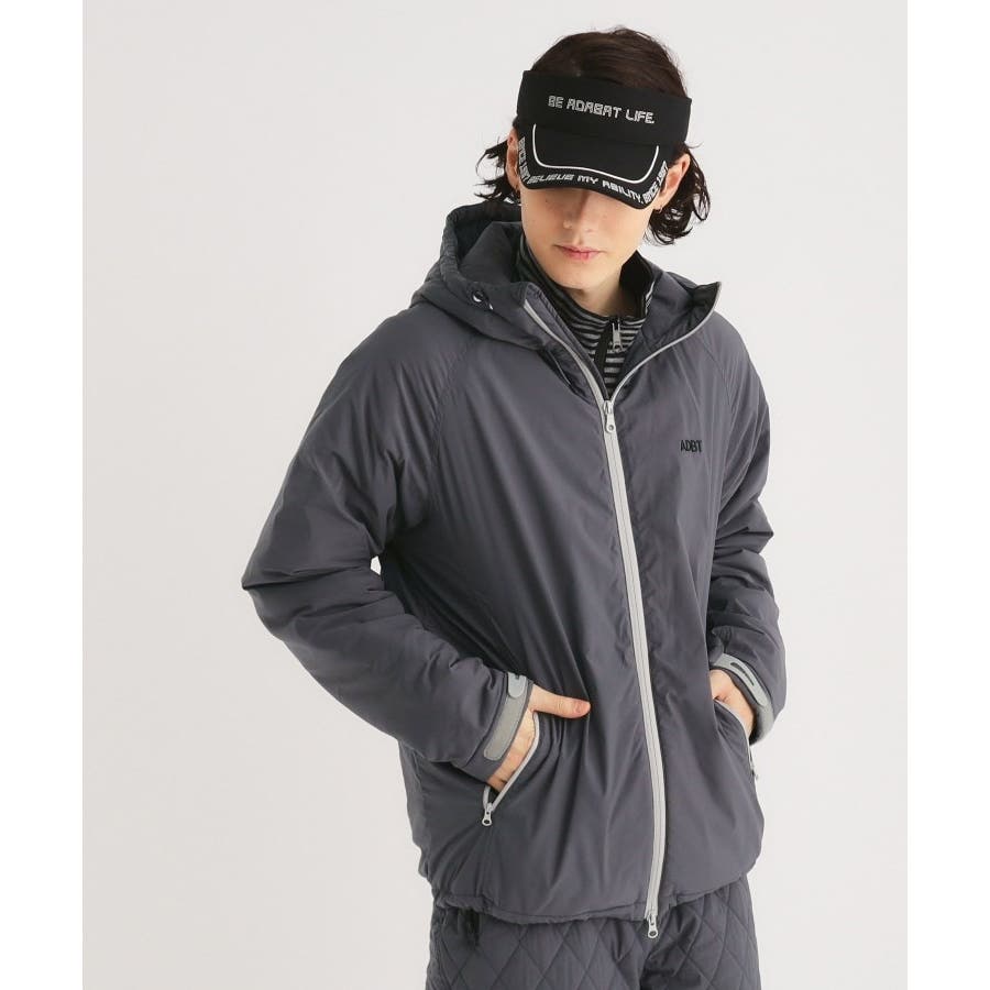 美品！アダバッドadabatのファージャケット防寒