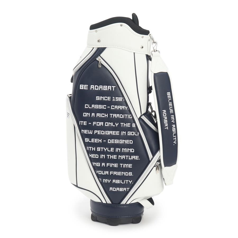 ◇ロゴデザイン ゴルフバッグ 口径9.0型/47インチ対応[品番