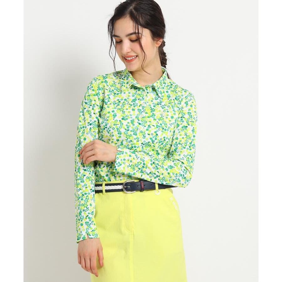 吸水速乾 Uvカット 小花柄長袖 ポロシャツ 品番 Wrdw Adabat アダバット のレディースファッション通販 Shoplist ショップリスト 吸水速乾 Uvカット 小花柄長袖 ポロシャツ 品番 Wrdw Adabat アダバット のレディースファッション通販 Shoplist ショップリスト