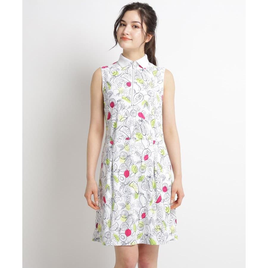Uvカット 防透け トロピカルフルーツプリントワンピース 品番 Wrdw Adabat アダバット のレディースファッション通販 Shoplist ショップリスト