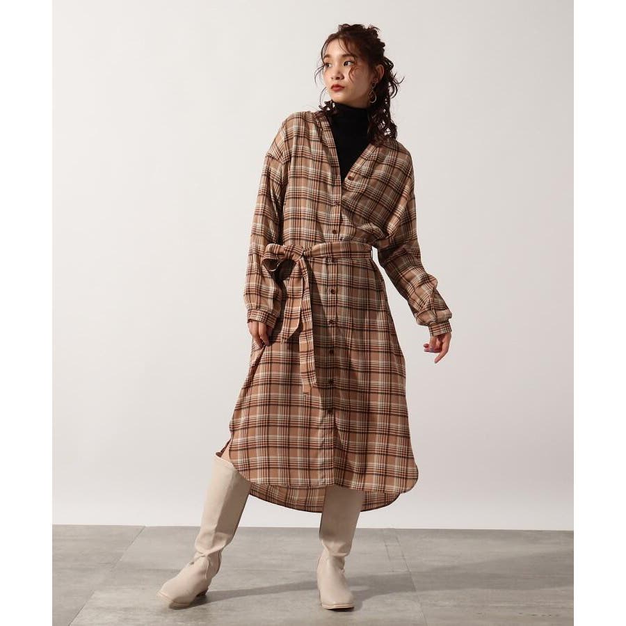 洗える 総柄ガウンワンピース 品番 Wrdw Ozoc オゾック のレディースファッション通販 Shoplist ショップリスト