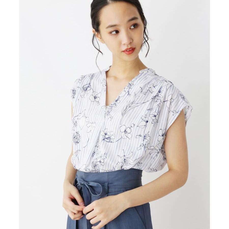 花ストライプブラウス 品番 Wrdw Its Demo イッツデモ のレディースファッション通販 Shoplist ショップリスト