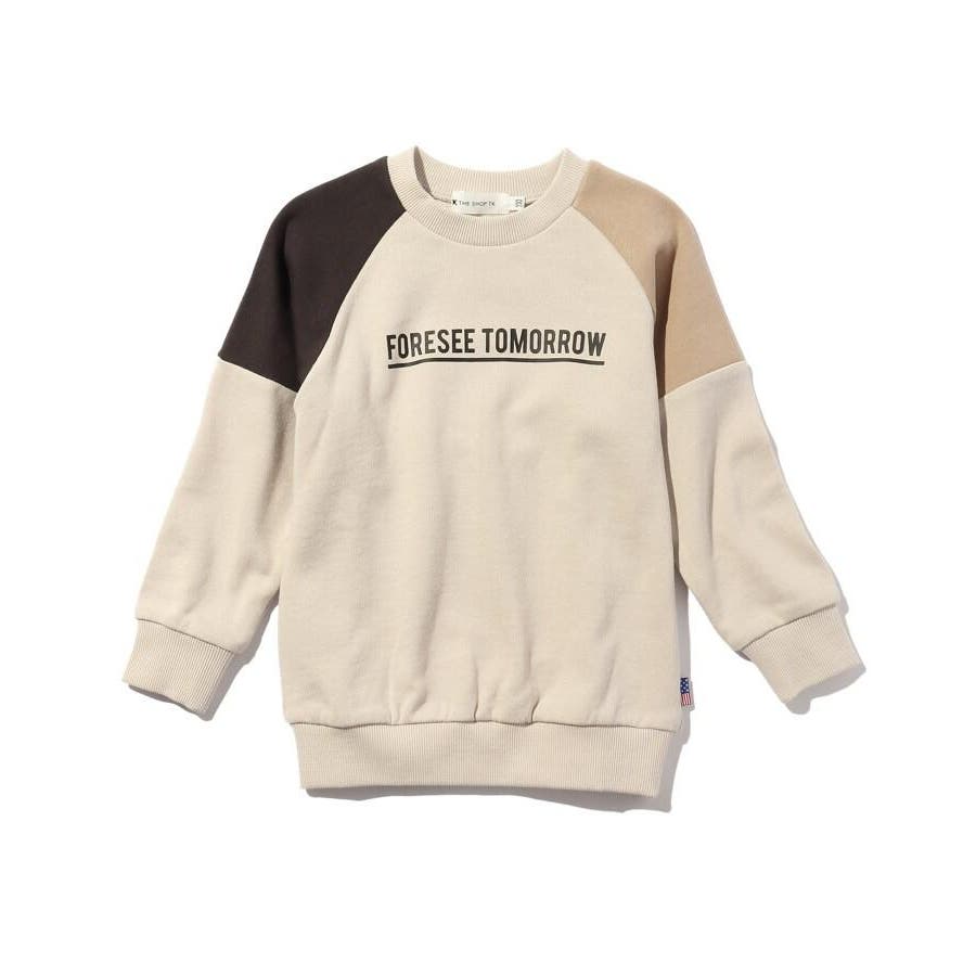 Web限定 140cmまで Usaウラケ袖配色プルオーバー 品番 Wrdw The Shop Tk ザショップ ティーケー のキッズファッション通販 Shoplist ショップリスト