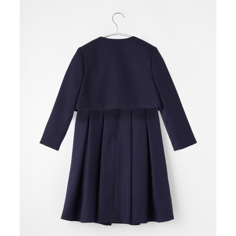 120－130】ネイビーワンピース＆ジャケットセット[品番：WRDW0213279]｜THE SHOP TK（ザショップティーケー  ざしょっぷてぃーけー）のキッズファッション通販｜SHOPLIST（ショップリスト）