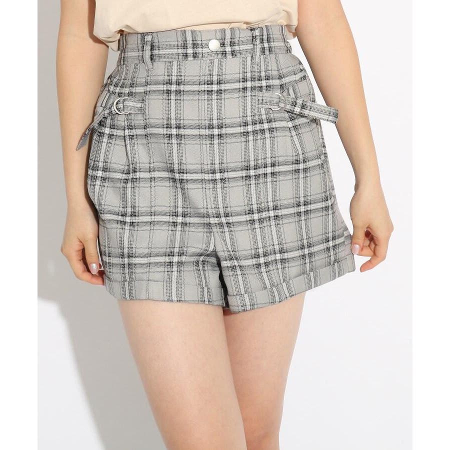 【ニコラ掲載】ダブルバックルキュロットパンツ[品番：WRDW0147979]｜PINK-latte（ピンクラテ ）のキッズファッション通販｜SHOPLIST（ショップリスト）