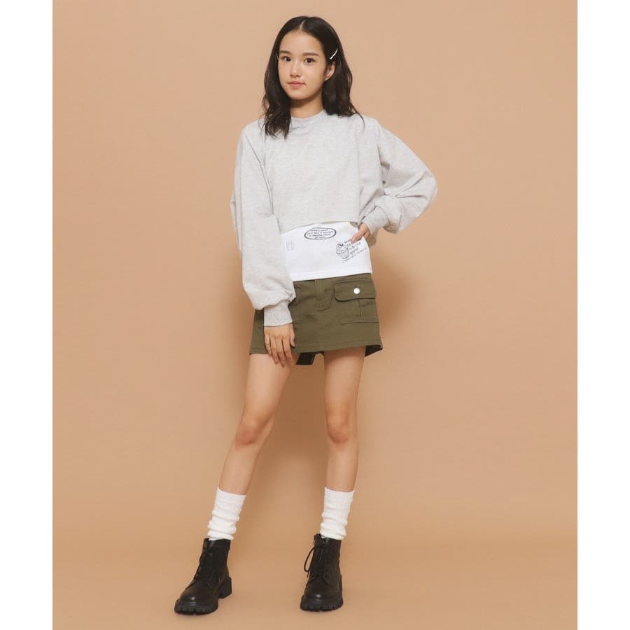 【日本限定モデル】 130cmあり／セットアイテム】レイヤード トップス[品番 150（145～154cm）