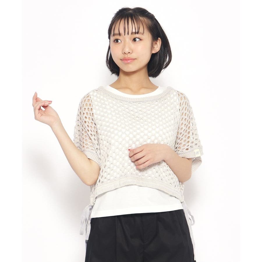 2点SET】メッシュニットSET[品番：WRDW0198910]｜PINK-latte  