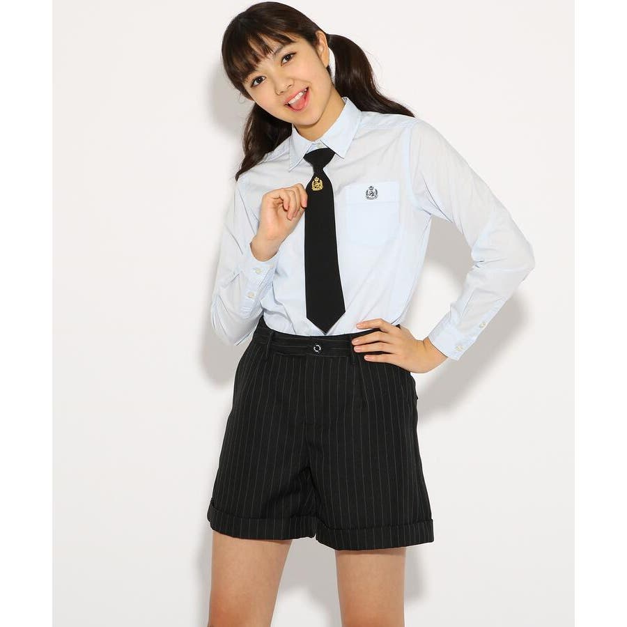 ピンクラテ　小学生　卒服　グレー　黒　ネクタイ　シャツ　ローファー　紺ソックス ピンクラテ 小学生 卒服 グレー 黒 ネクタイ シャツ ローファー