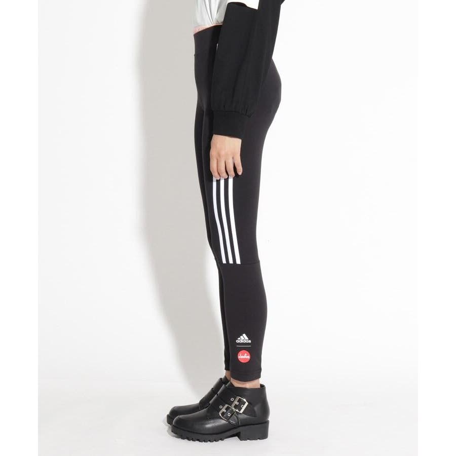 Adidas アディダス タイトレギンス パンツ 品番 Wrdw Pink Latte ピンクラテ のキッズファッション通販 Shoplist ショップリスト