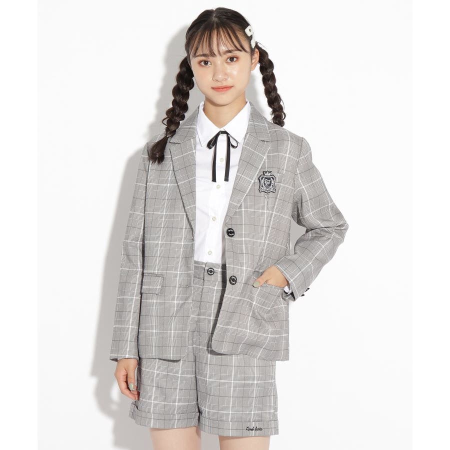 入卒・セレモニー・卒服】ロングジャケット[品番：WRDW0134038]｜PINK-latte（ピンクラテ ）のキッズファッション通販｜SHOPLIST（ショップリスト）