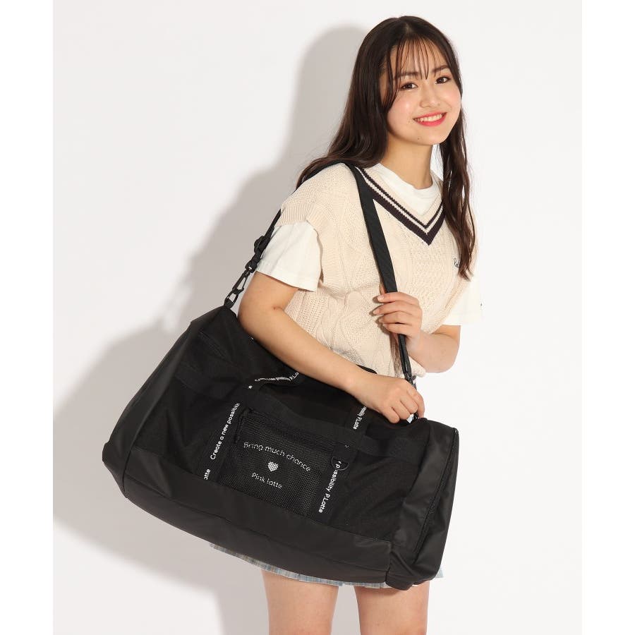 ボストンバッグ 品番 Wrdw Pink Latte ピンクラテ のキッズファッション通販 Shoplist ショップリスト