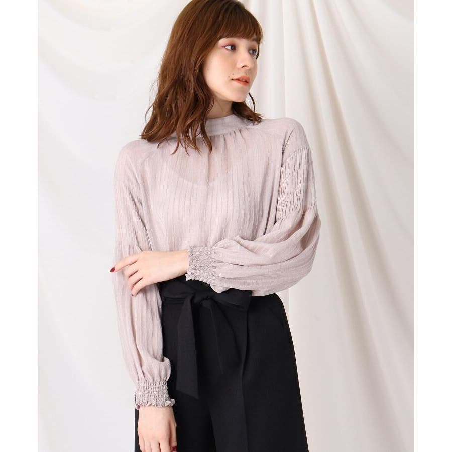 モールストライプスタンドネックブラウス 品番 Wrdw Couture Brooch クチュールブローチ のレディースファッション通販 Shoplist ショップリスト