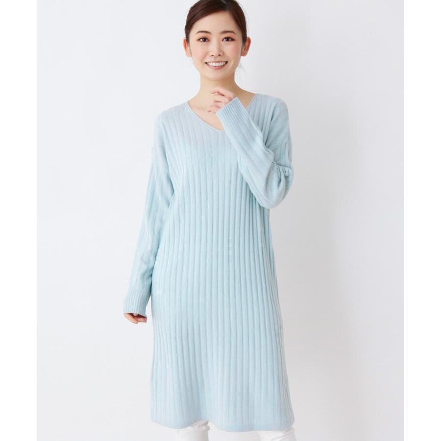Vネックリブニットワンピース 品番 Wrdw Hushush ハッシュアッシュ のレディースファッション通販 Shoplist ショップリスト