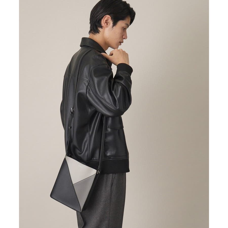 パネルラインBOXショルダーバッグ[品番：WRDW0202465]｜THE SHOP  TK（ザショップティーケー）のメンズファッション通販｜SHOPLIST（ショップリスト）