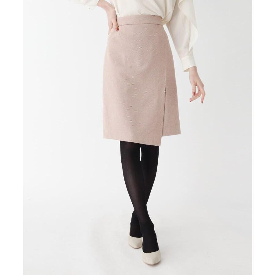 大きいサイズあり 13号 ショート丈ラップスカート 品番 Wrdw Soup スープ のレディース ファッション通販 Shoplist ショップリスト