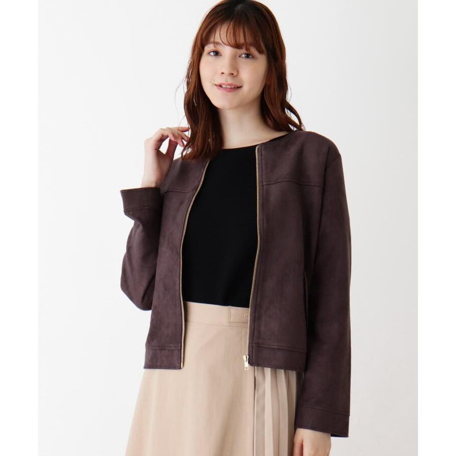 M Ll やわらかスエードブルゾン 品番 Wrdw Shoo La Rue のレディース ファッション通販 Shoplist ショップリスト