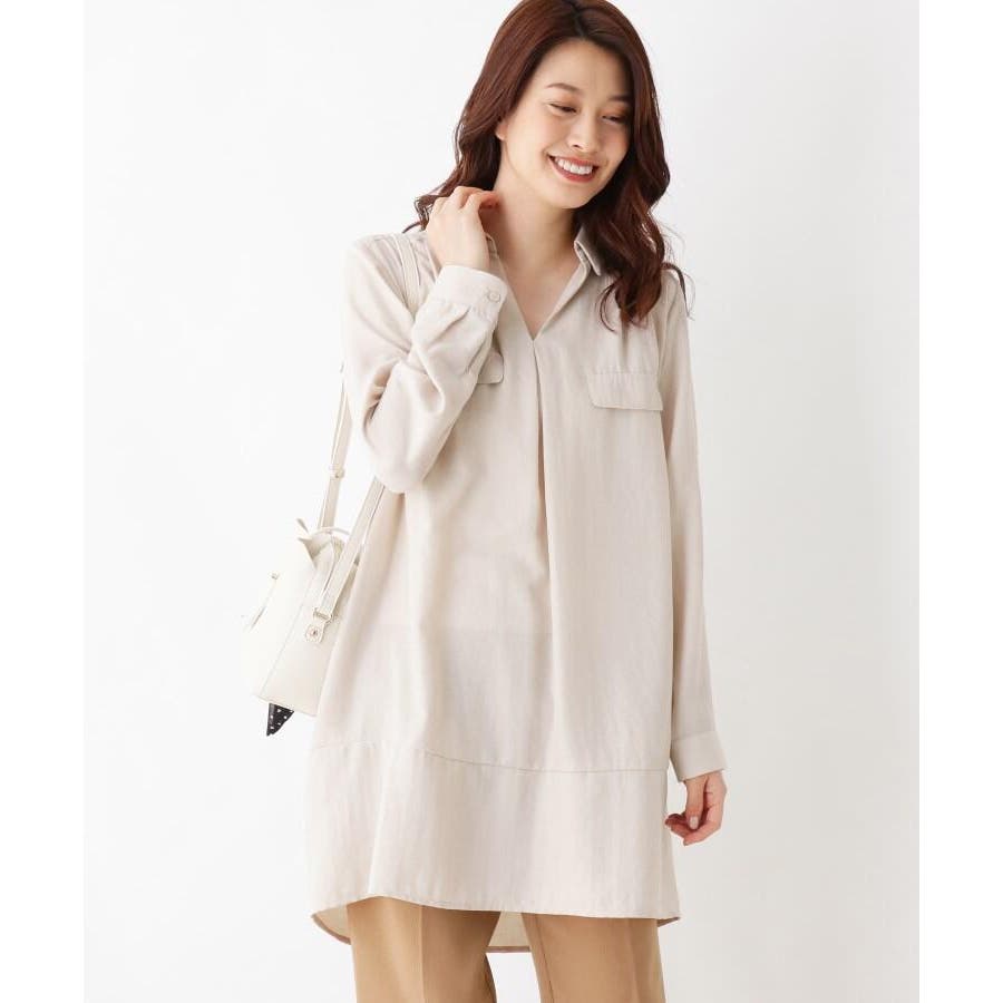 チュニックシャツワンピース 品番 Wrdw Grove グローブ のレディースファッション通販 Shoplist ショップリスト