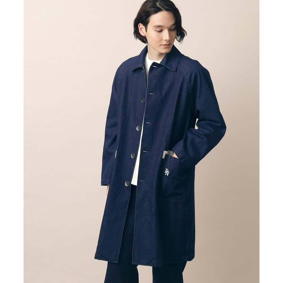 【洗える】デニムステンカラーコート[品番：WRDW0195887]｜Dessin（デッサン）のメンズファッション通販｜SHOPLIST（ショップリスト）