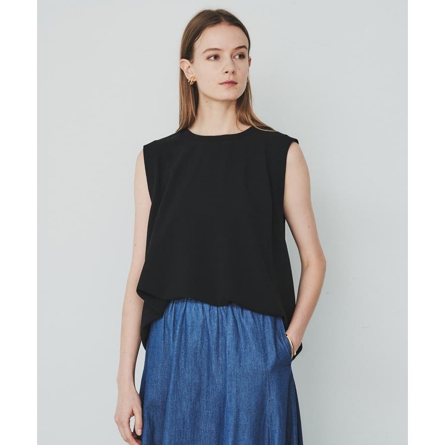 カットジョーゼットノースリチュニック[品番：WRDW0214595]｜cloenc（クロエンス）のレディースファッション通販｜SHOPLIST（ショップリスト）