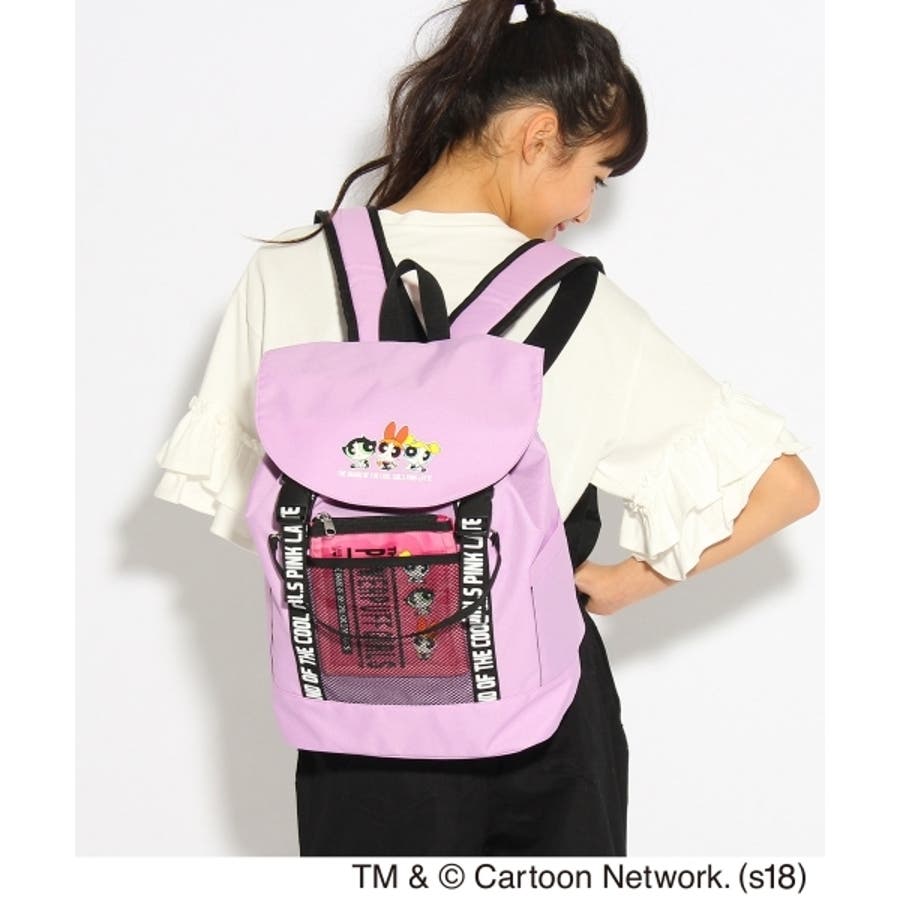Pink Latte Times パワーパフ ガールズ リュック 品番 Wrdw Pink Latte ピンクラテ のキッズファッション通販 Shoplist ショップリスト