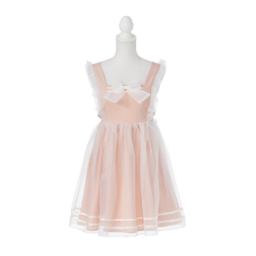 セーラーラインフリルリボンエプロンジャンスカワンピ Dml Pr Sw 品番 Yu 夢展望 ユメテンボウ のレディースファッション通販 Shoplist ショップリスト