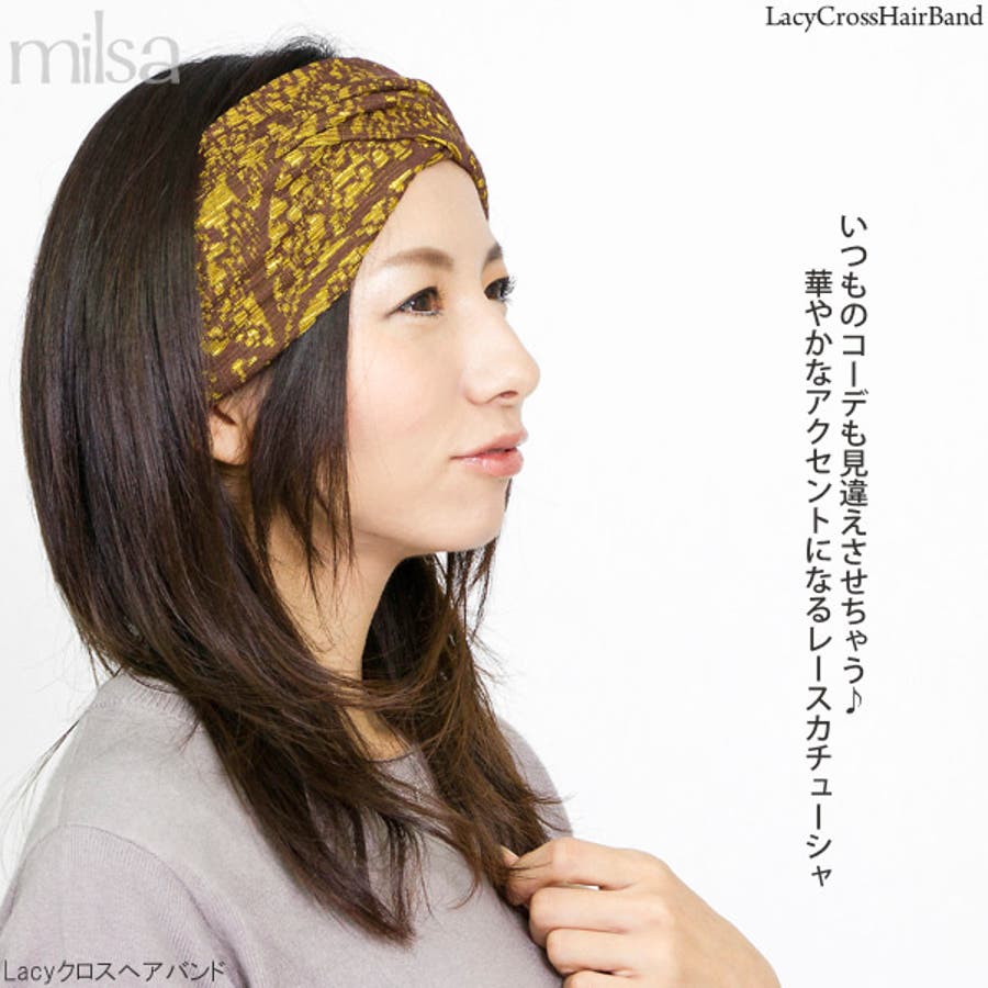 ヘアバンド レディース ターバン[品番：ZCTW0000297]｜帽子屋Zaction
