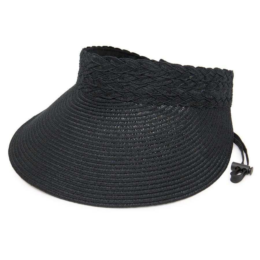 値下げ】新品未使用 THE9SHOP 丸めて洗えるSUMMERHAT 黒