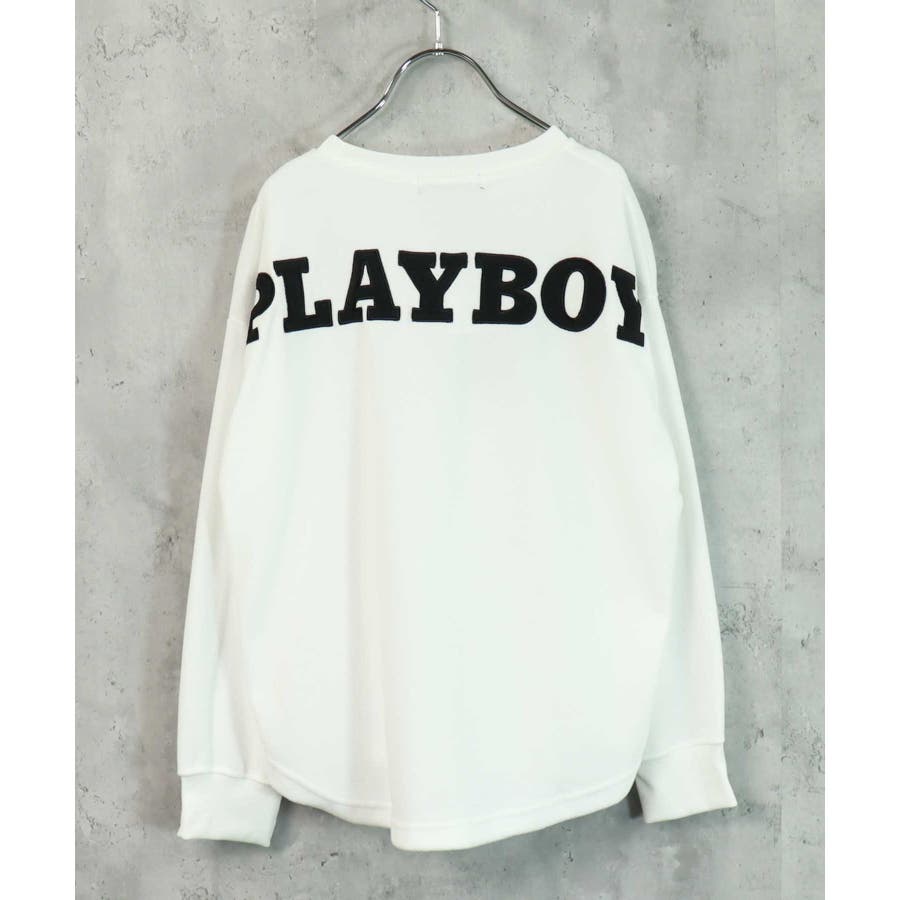 激安通販特集！ PLAYBOY トレーナー レディース[品番：ZONK0006297]｜ZI-ON Mサイズ