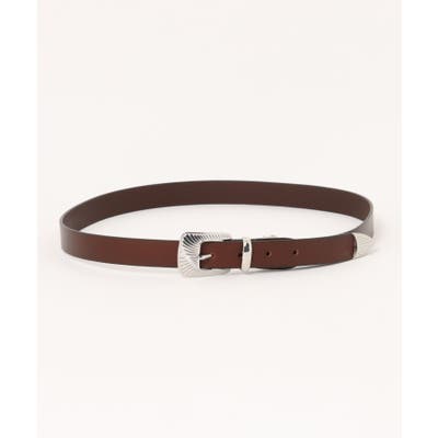 レザーウエスタンベルト メンズ ベルト[品番：EH000006392]｜8（eight