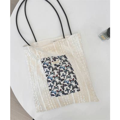 ★新春福袋2024★ レース刺繍ポケットトートバッグ[品番：XT000011802]｜aimoha バッグ