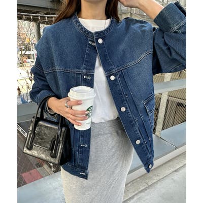 商品画像：notch.｜オーバーサイズデニムジャケット | Rakuten Fashion 1