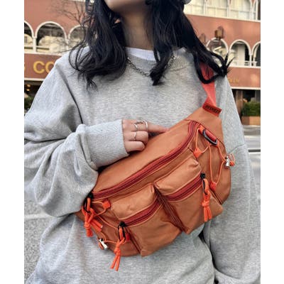 大学生協 割引 ダブルポケットワンポイントボディバッグ[品番：OUTW0000243 バッグ